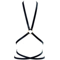 BIJOUX INDISCRETS MAZE - BLACK MULTI-STRAP HARNESS