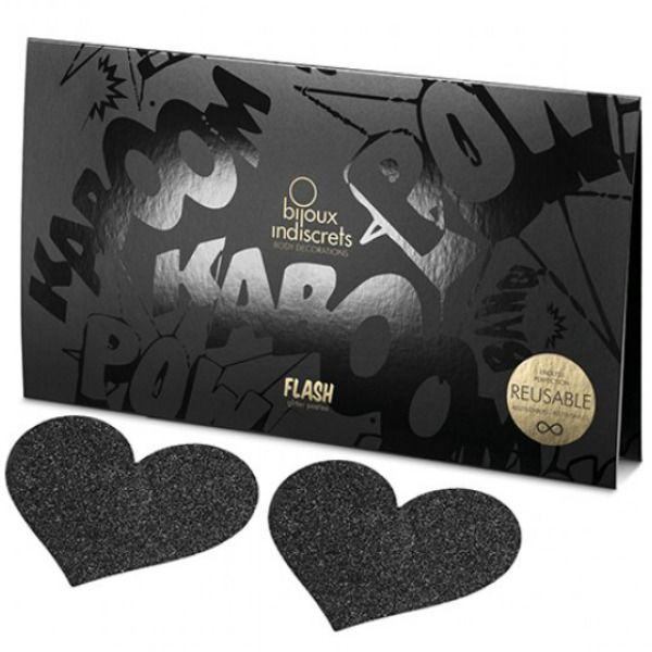 JEWELRY - INDISCREET BLACK HEART TAMELON CUTS