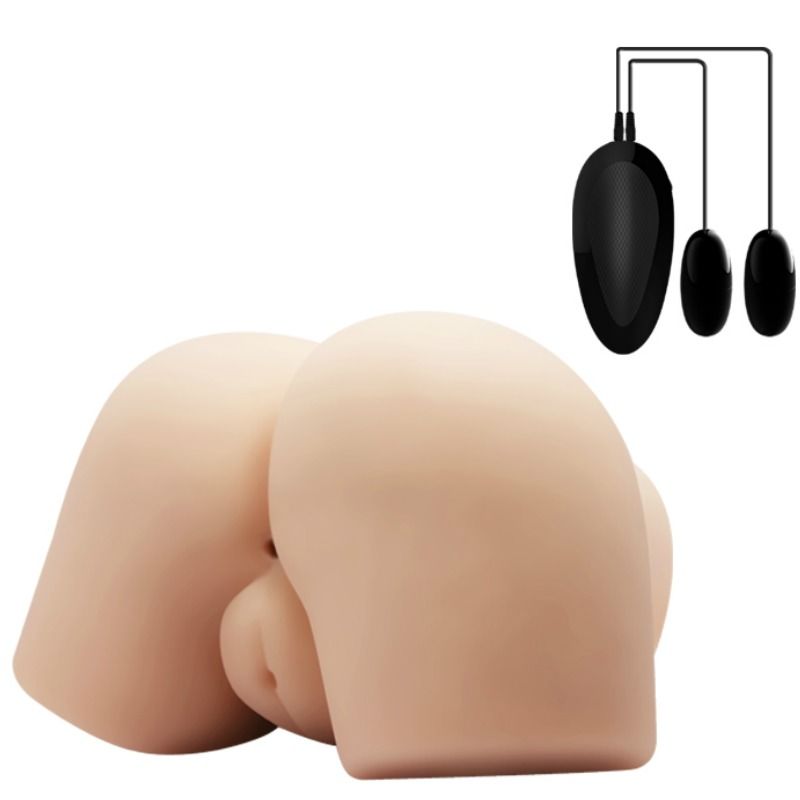 CRAZY BULL - REALISTIC VAGINA AND ANUS WITH 4 VIBRATION POSITIONS