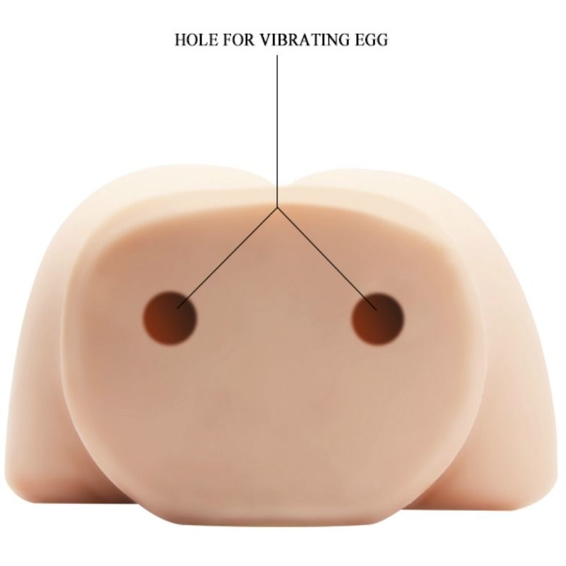 CRAZY BULL - REALISTIC VAGINA AND ANUS WITH 4 VIBRATION POSITIONS