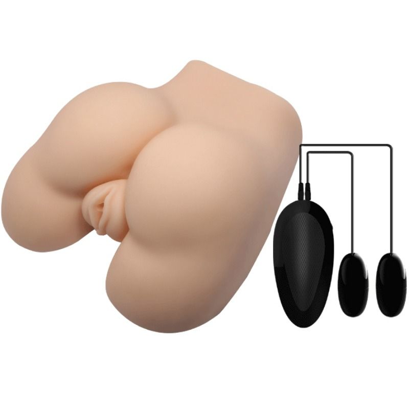 CRAZY BULL - REALISTIC VAGINA AND ANUS WITH 5 VIBRATION SETTINGS