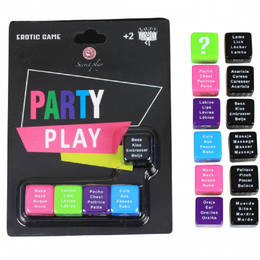 SECRETPLAY - PARTY PLAY 5 DICE GAME (ES/PT/EN/FR)