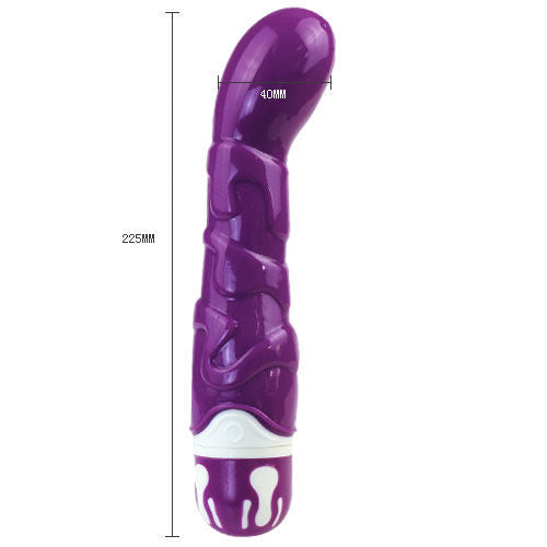 BAILE - REALISTIC DILDO 10 VIBRATION MODES PURPLE