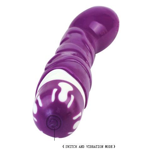 BAILE - REALISTIC DILDO 10 VIBRATION MODES PURPLE