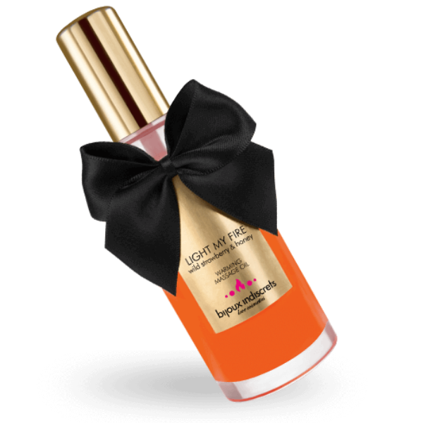 JEWELRY - STRAWBERRY AROMA WARMING MASSAGE OIL