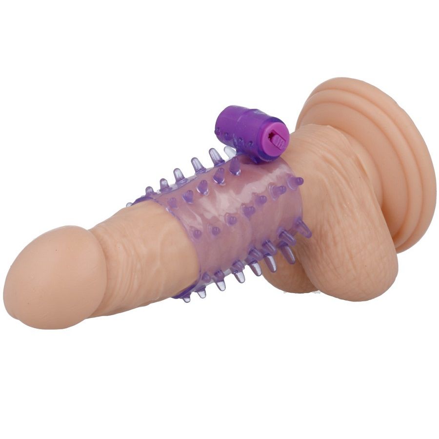 CASUAL LOVE - LILAC VIBRATOR PENIS SLEEVE