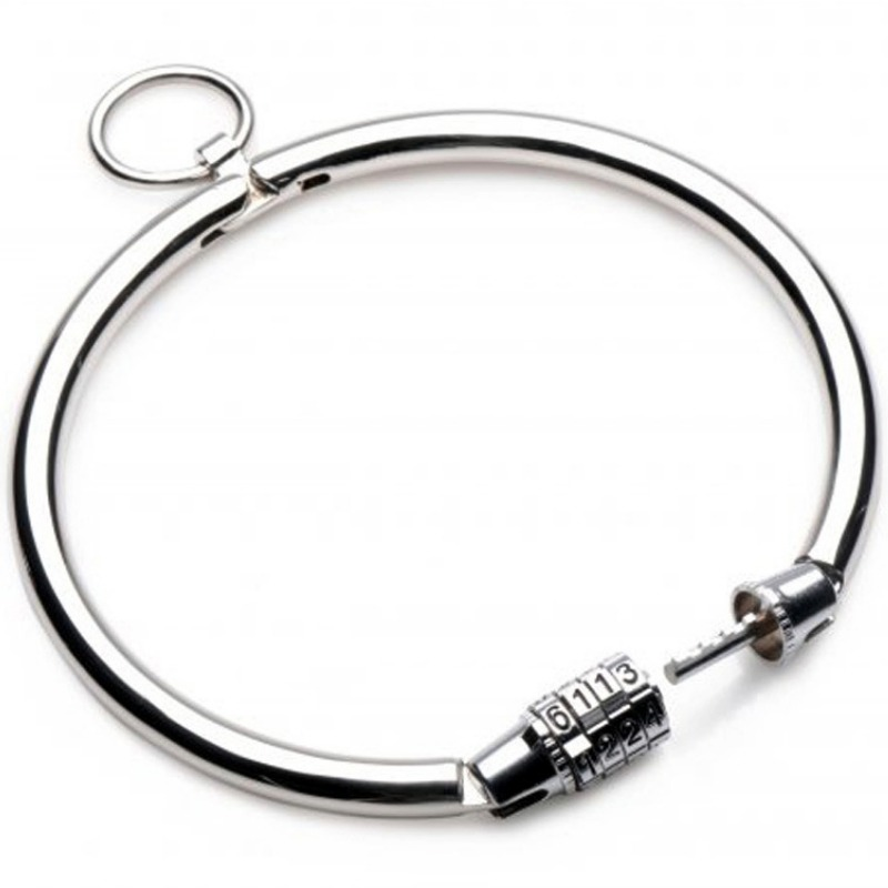METAL HARD - COMBINATION CLOSURE COLLAR 12 CM
