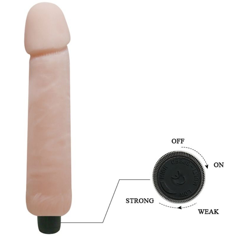BAILE - VIBRATOR DILDO LOVE COMPANION 25 CM