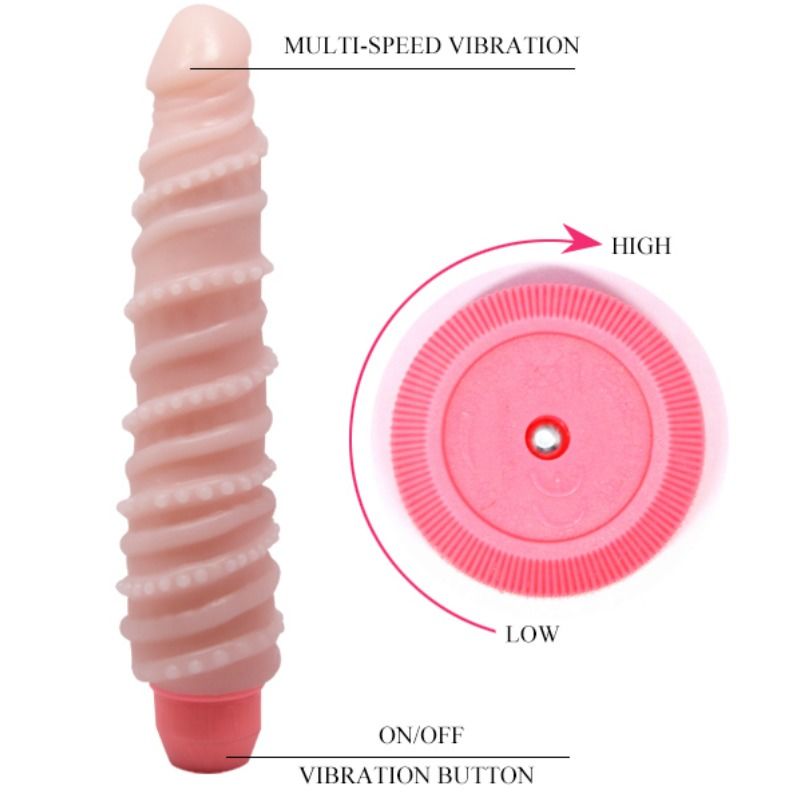 BAILE - SENSUAL SPIRAL VIBRATOR FLEXI VIBE 19.5 CM