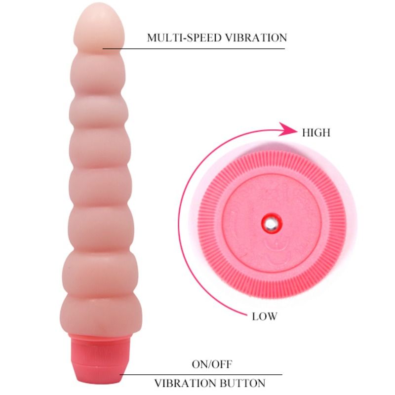 BAILE - FLEXIBLE VIBRATOR FLEXI VIBE SENSUAL SPINE 19 CM