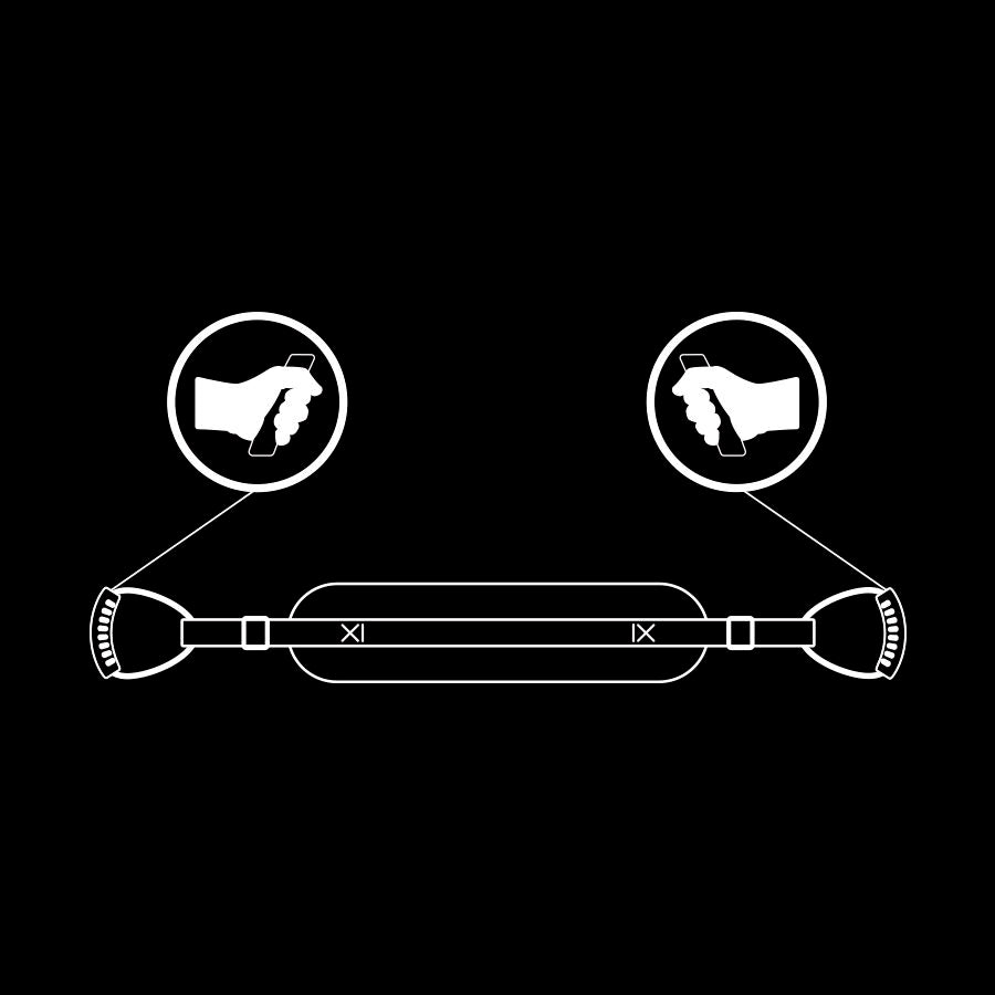 FETISH SUBMISSIVE - DOG HARNESS STYLE WITH NEOPRENE LINING