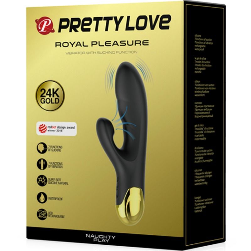 PRETTY LOVE - SMART NAUGHTY TOY VIBRATION AND SUCTION