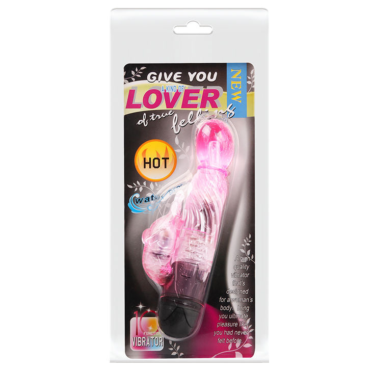 BAILE - OFFER YOU A KIND OF LOVER VIBRATOR WITH PINK RABBIT 10 MODES
