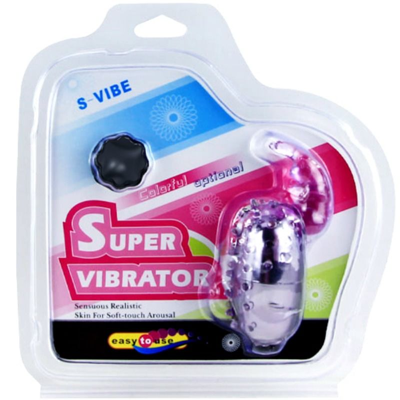 BAILE - SUPER VIBRATING VIBRATING EGG WITH STIMULATOR