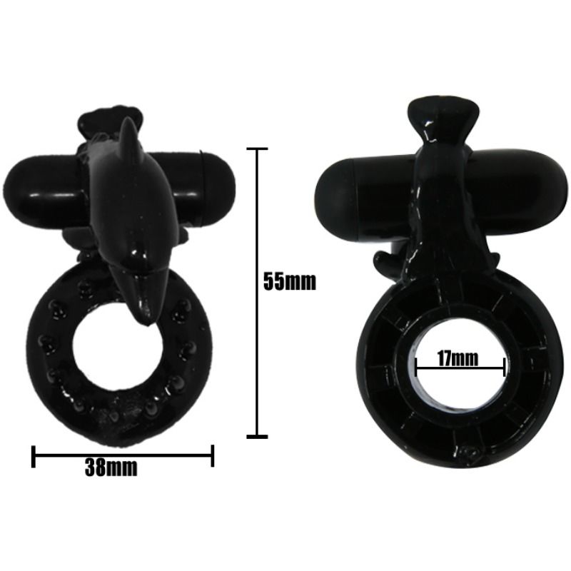 BAILE - ANNEAU STIMULATEUR CLITORIS DOLPHIN