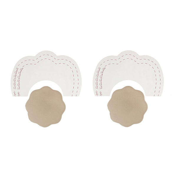 BYE-BRA - BREAST ENHANCEMENT + SILICONE NIPPLE COVERS CUP F/H