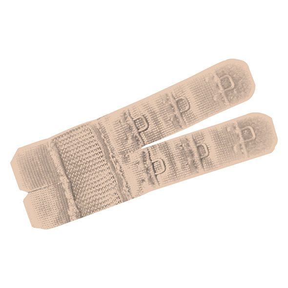 BYE-BRA - FLEXIBLE BRA EXTENDERS 2 HOOKS 3 UNITS