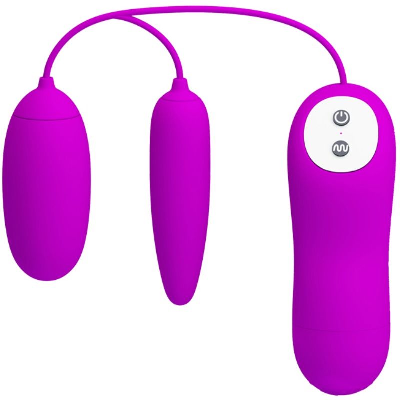 PRETTY LOVE - IRMA DOUBLE EGG VIBRATOR