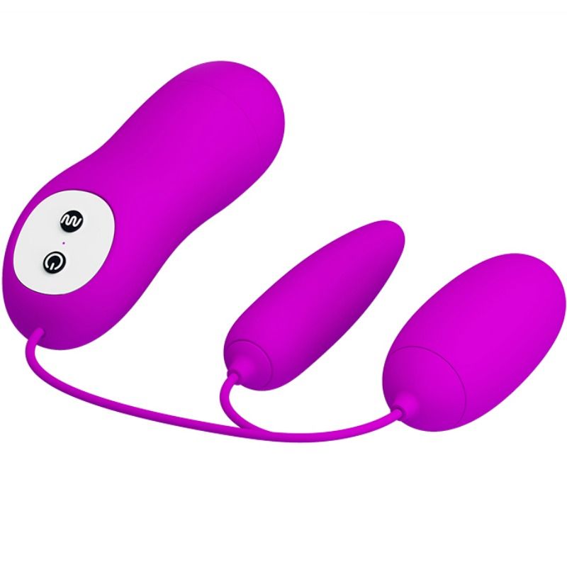 PRETTY LOVE - IRMA DOUBLE EGG VIBRATOR