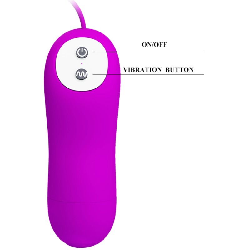 PRETTY LOVE - IRMA DOUBLE EGG VIBRATOR