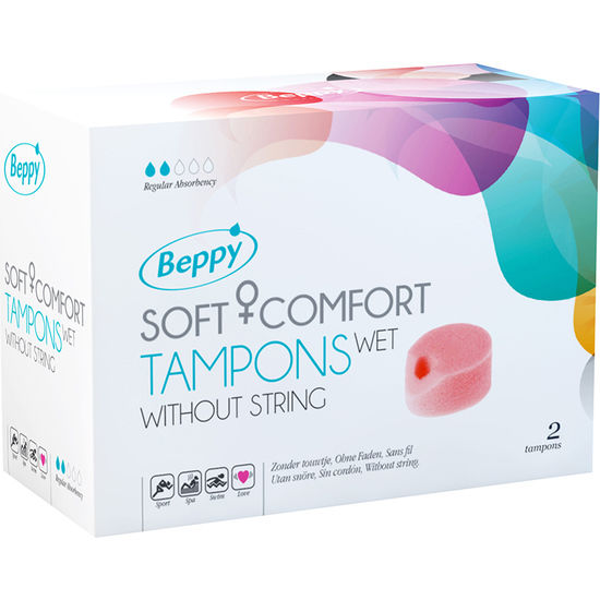BEPPY - SOFT COMFORT TAMPONS MOIST 2 UNITS