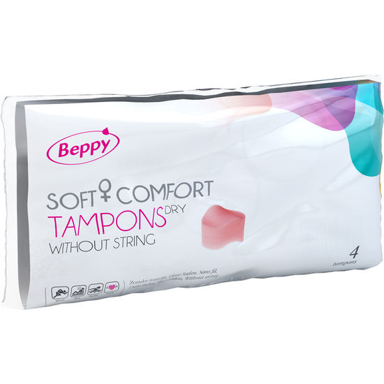 BEPPY - SOFT-COMFORT DRY TAMPONS 4 COUNT