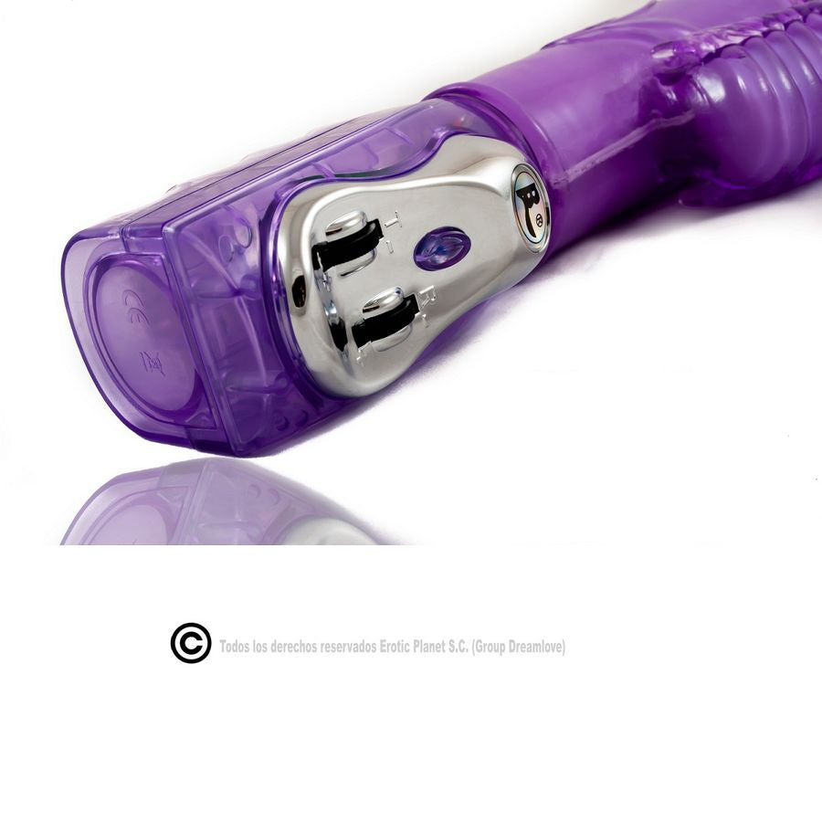 SWING - LILAC RABBIT UP AND DOWN ROTATOR WITH SUPER STIMULATOR