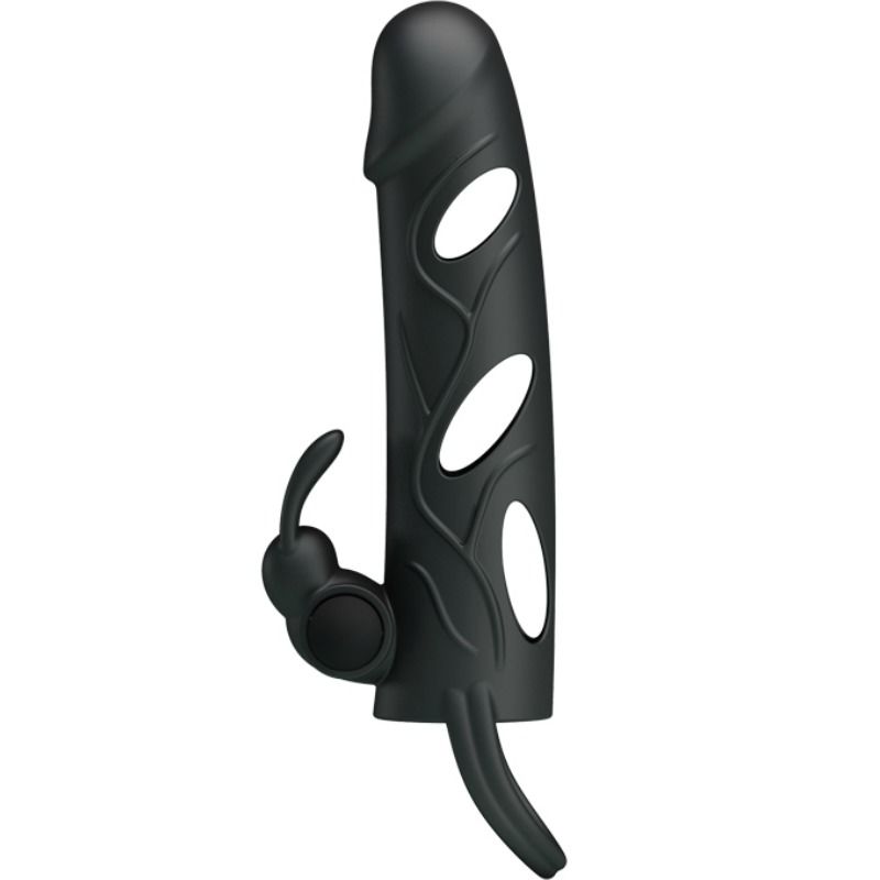 PRETTY LOVE - 14 CM SILICONE VIBRATING SLEEVE 2.0