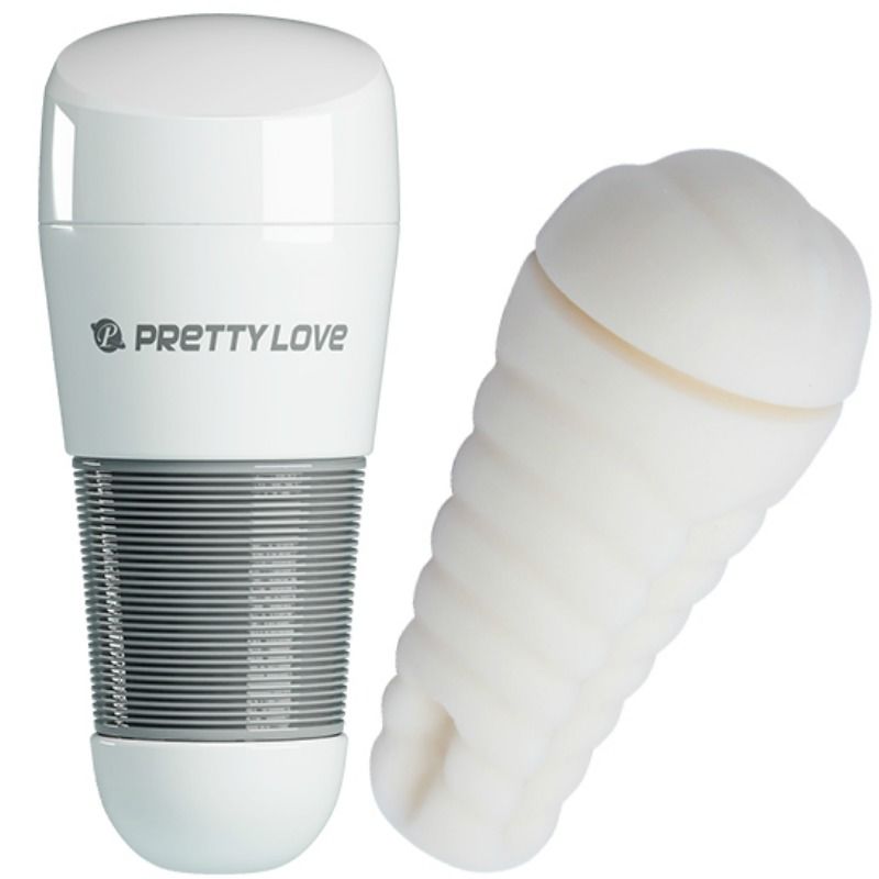 PRETTY LOVE - WHITE VAGINAL MASTURBATOR KITTY 2