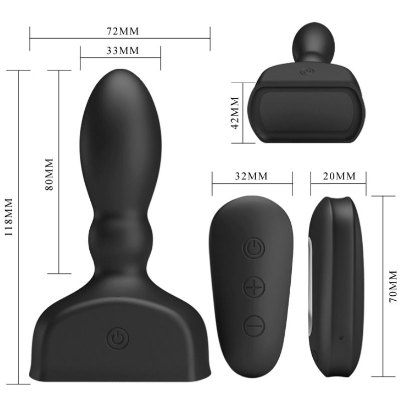 PRETTY LOVE - MARRIEL INFLATABLE PROSTATE VIBRATOR
