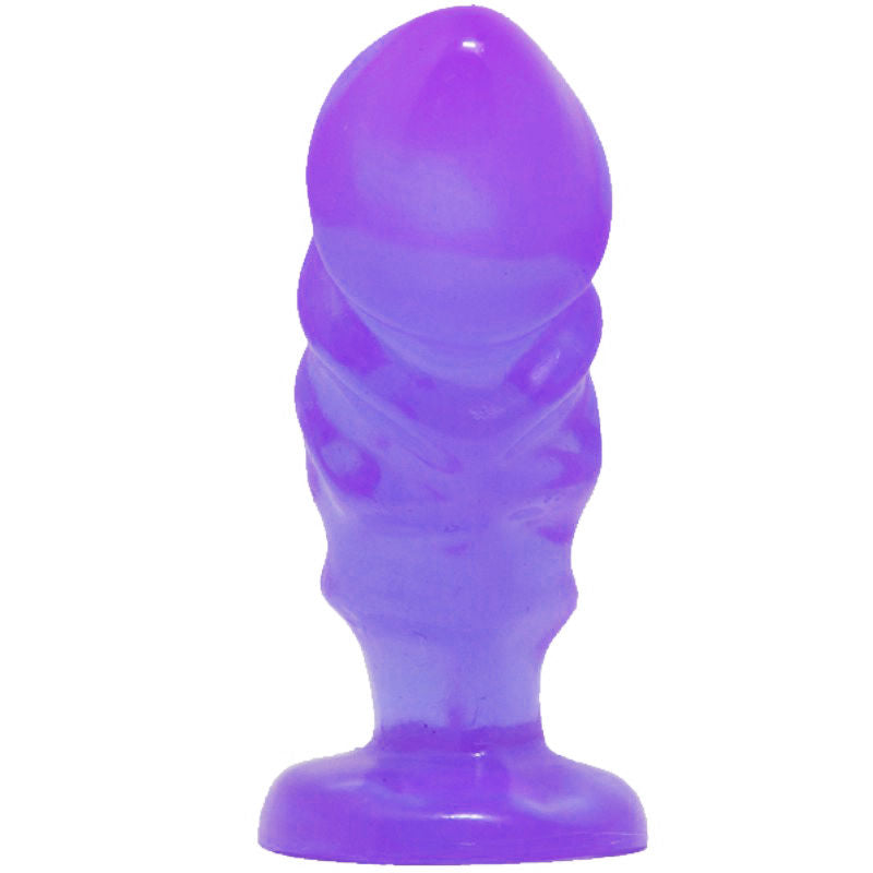 BAILE - PURPLE UNISEX ANAL PLUG WITH SUCTION CUP