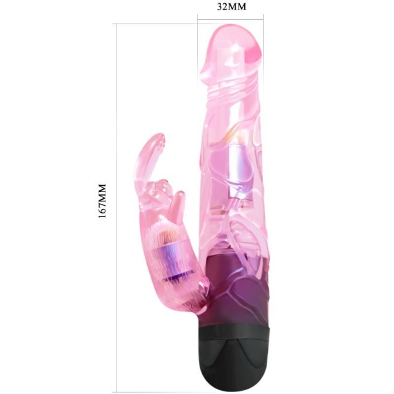 BAILE - TREAT YOURSELF TO A LOVER VIBRATOR WITH A PINK RABBIT