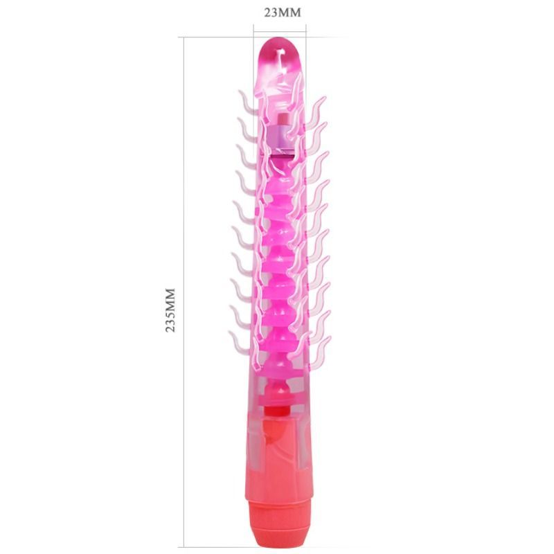 BAILE - FLEXI VIBE SENSUAL SPINE FLEXIBLE VIBRATOR LILAC 23.5 CM