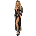 SUBBLIME - BABYDOLL FLORAL DESIGN ROBE ONE SIZE