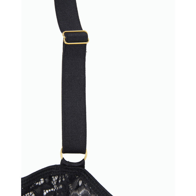 SUBBLIME - CORSET BLACK CORSET AND BELT L / XL