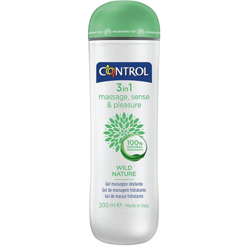 CONTROL - WILD NATURE 3-IN-1 MASSAGE GEL 200 ML