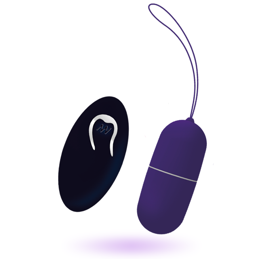 INTENSE - FLIPPY VIBRATING EGG I WITH REMOTE CONTROL PURPLE