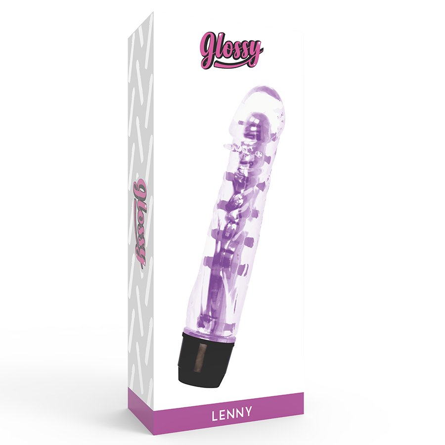 GLOSSY - VIBRATOR LENNY PURPLE