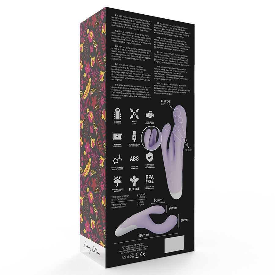 MIA - GUELL 3-MOTOR ORGASMIC VIBRATOR