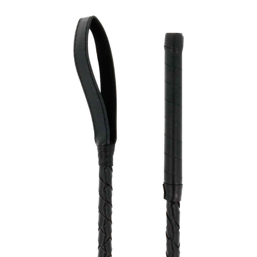 DARKNESS - BDSM FETISH WHIP BLACK 70 CM