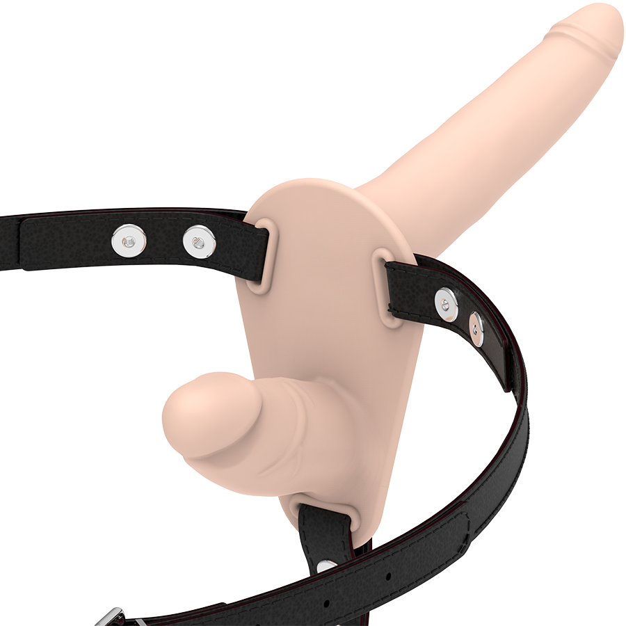 FETISH SUBMISSIVE HARNESS - DOUBLE PENETRATION CHAIR