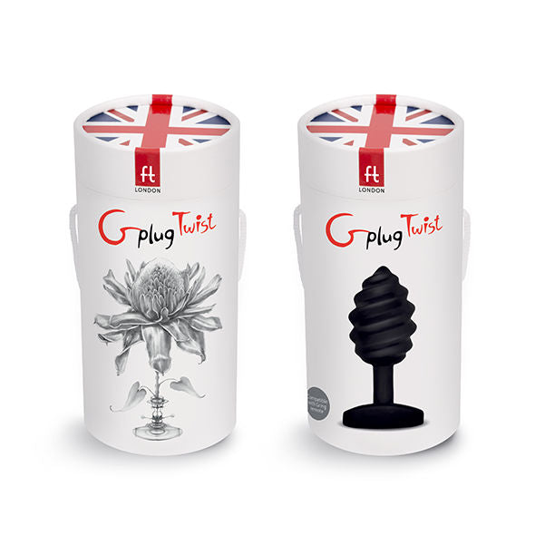 G-VIBE - BLACK GPLUG TWIST WITH VIBRATION