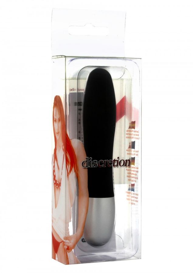 SEVEN CREATIONS - BLACK DISCREET VIBRATOR