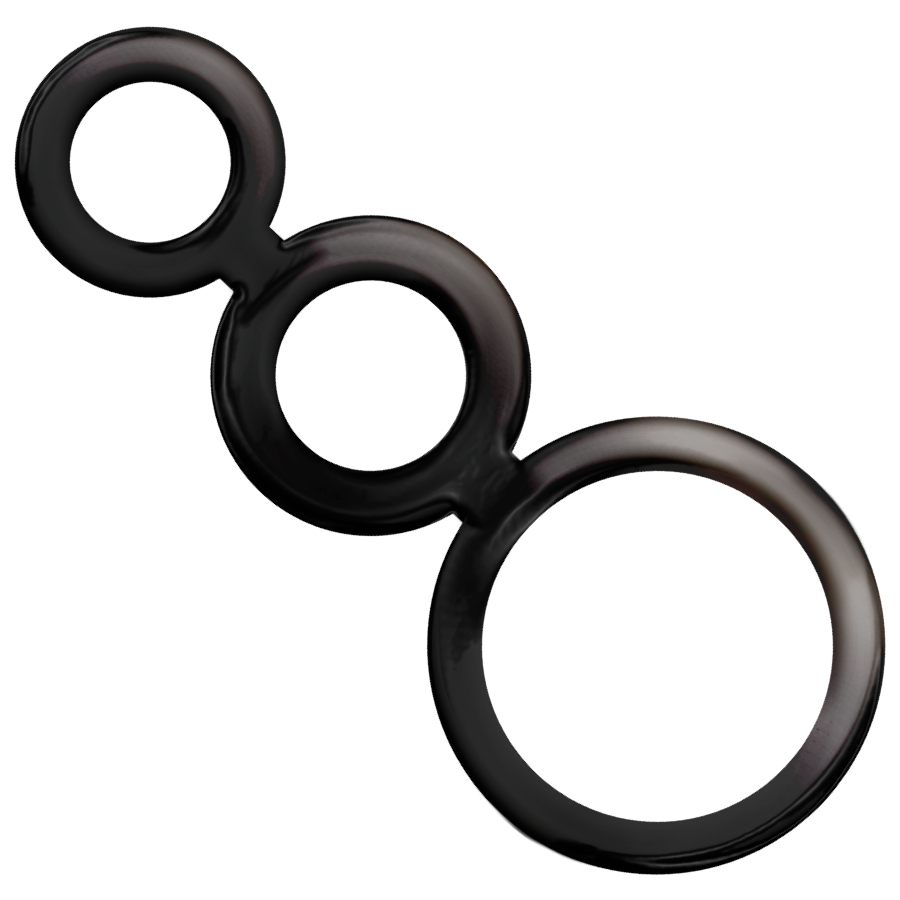 ADDICTED TOYS - PENIS DANNEAU SET - SMOKED