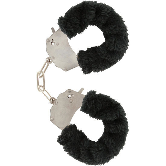 TOYJOY - FURRY FUN BONDAGE CUFFS BLACK
