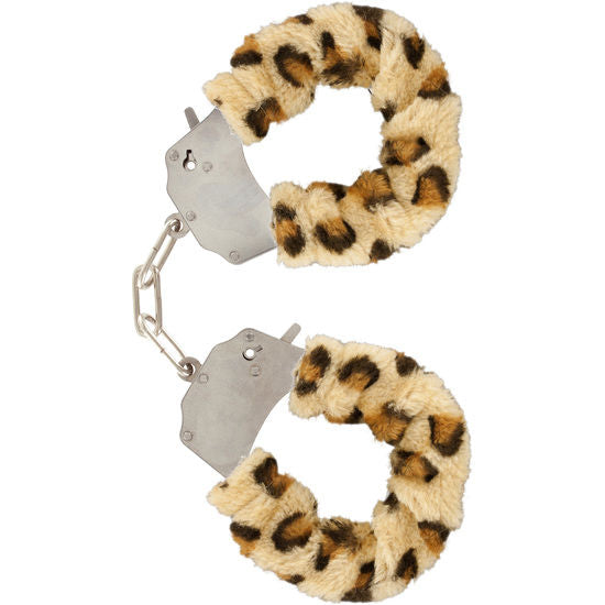 TOYJOY - LEOPARD FURRY FUN BONDAGE CUFFS