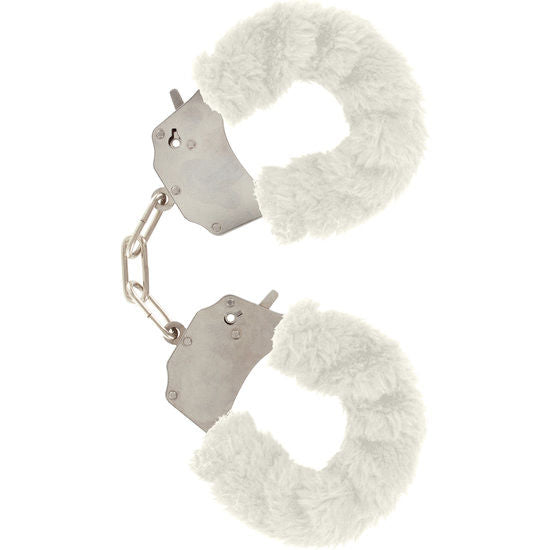 TOYJOY - FURRY FUN BONDAGE CUFFS WHITE