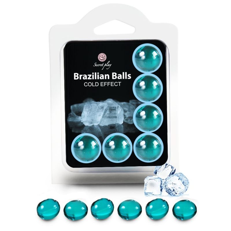 SECRETPLAY - SET OF 6 COOLING BRAZILIAN BALLS