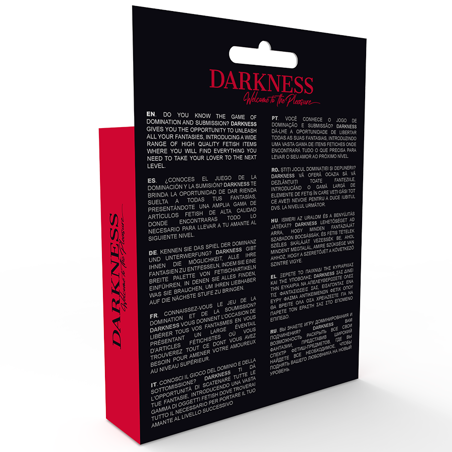 DARKNESS - UNISEX OPEN CROTCH PANTIES ONE SIZE