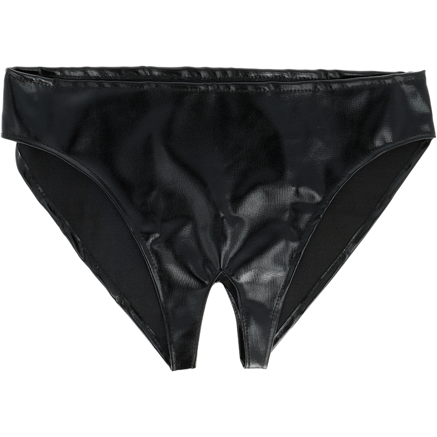 DARKNESS - UNISEX OPEN CROTCH PANTIES ONE SIZE
